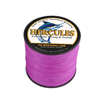 300M 328Yds Pink 10lb-300lb HERCULES PE braid Fishing Line 8 Strands HERCULES